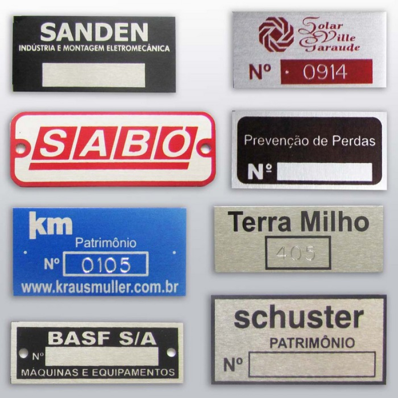 Fabricante de Placa de Identificação para Consultório São Paulo - Placas de Identificação de Setores Personalizadas
