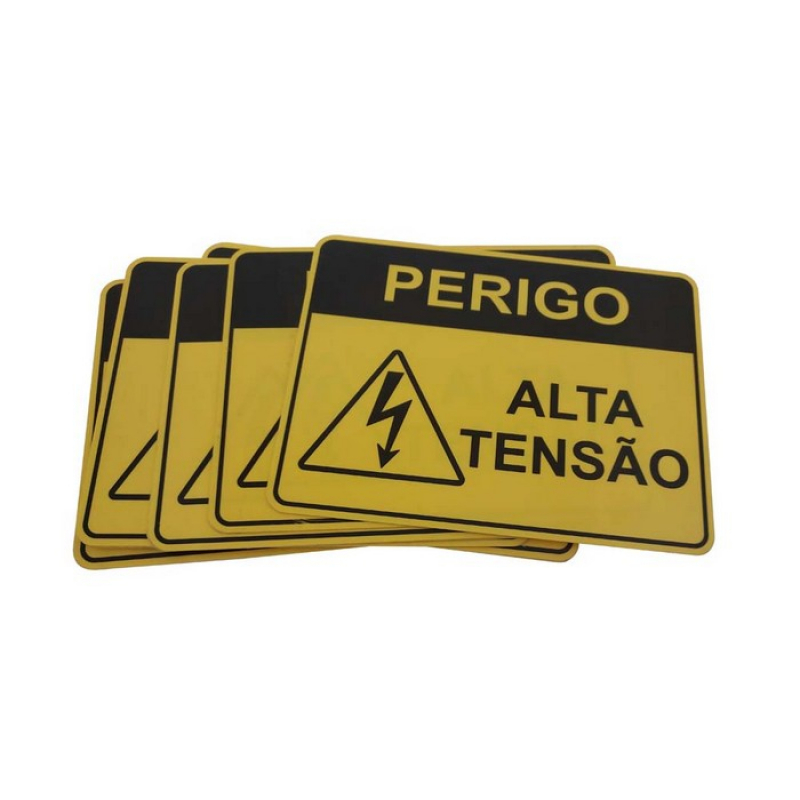 Placa de Identificação de Portas Brasilândia - Placas de Identificação Personalizadas
