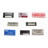 onde comprar etiqueta personalizada metal Registro