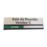 onde vende placas de identificação de salas Araçatuba