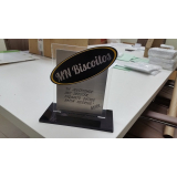 troféu de acrílico personalizado Araraquara
